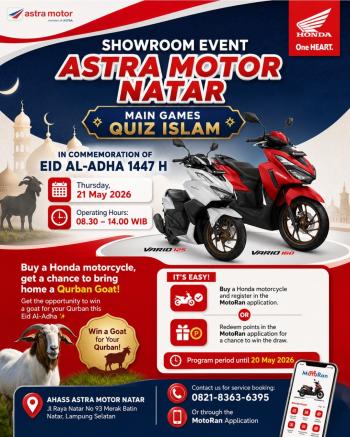 Astra Motor Natar Gelar Showroom Event Quiz Islam Sambut Idul Adha 1447 H